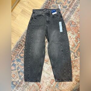 OLD NAVY | Barrel Jeans - Black Wash